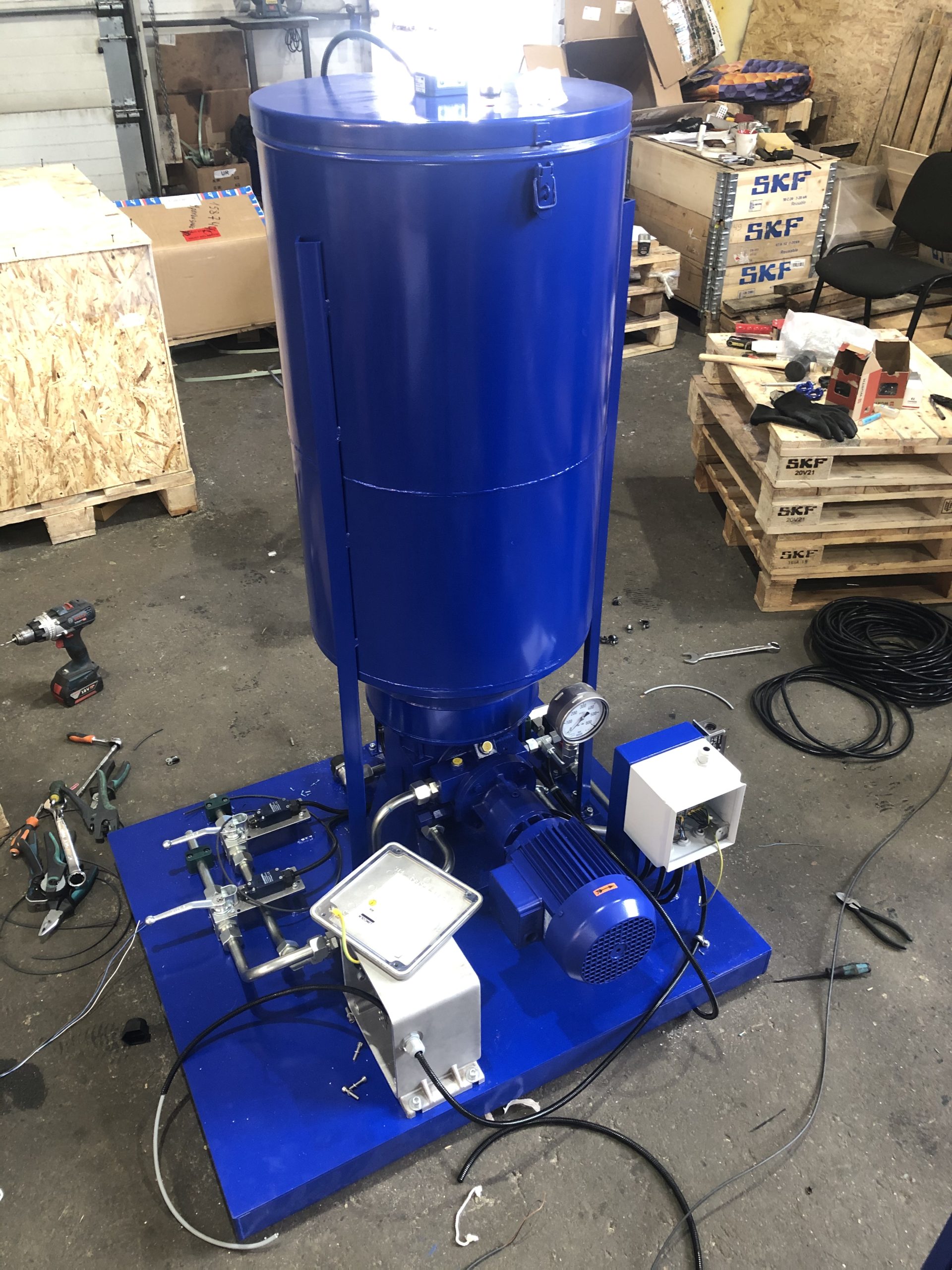 Двухлинейные системы смазки