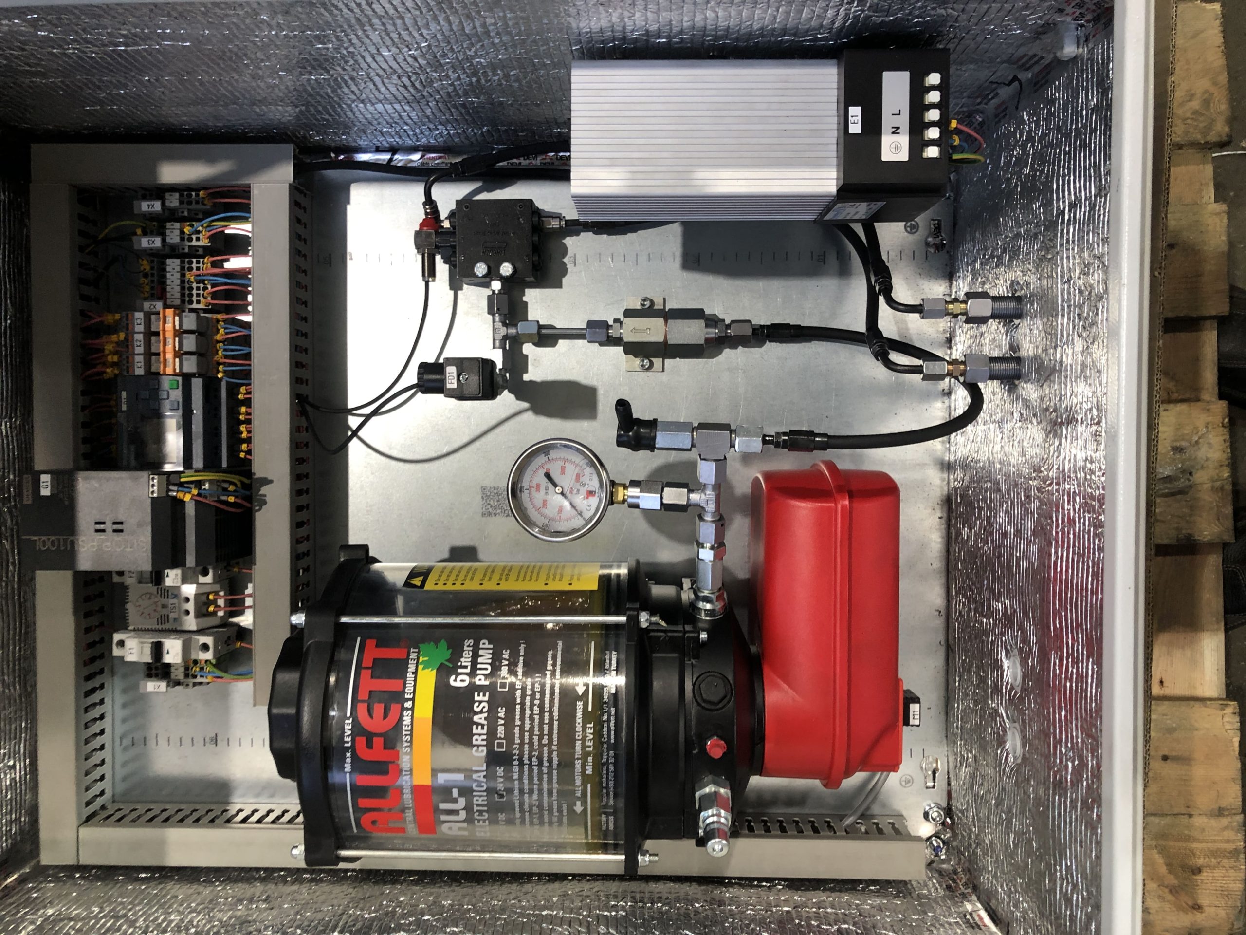 Система смазки виброгрохота